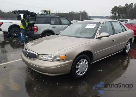 2000 Buick Century Custom из США, поврежденный, VIN 2G4WS52J5Y1300393